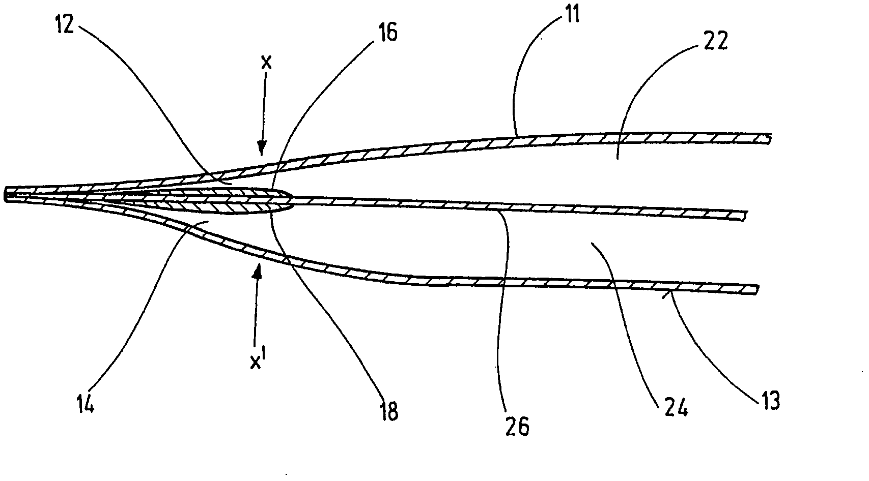 Double lumen catheter