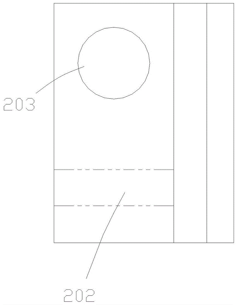 Mould plate type pipe-containing casting dedicated sandbox upper box fixing tool