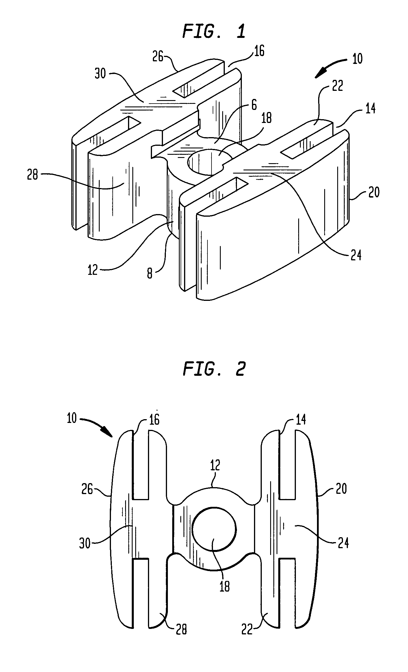 Navigated femoral neck resection guide and method