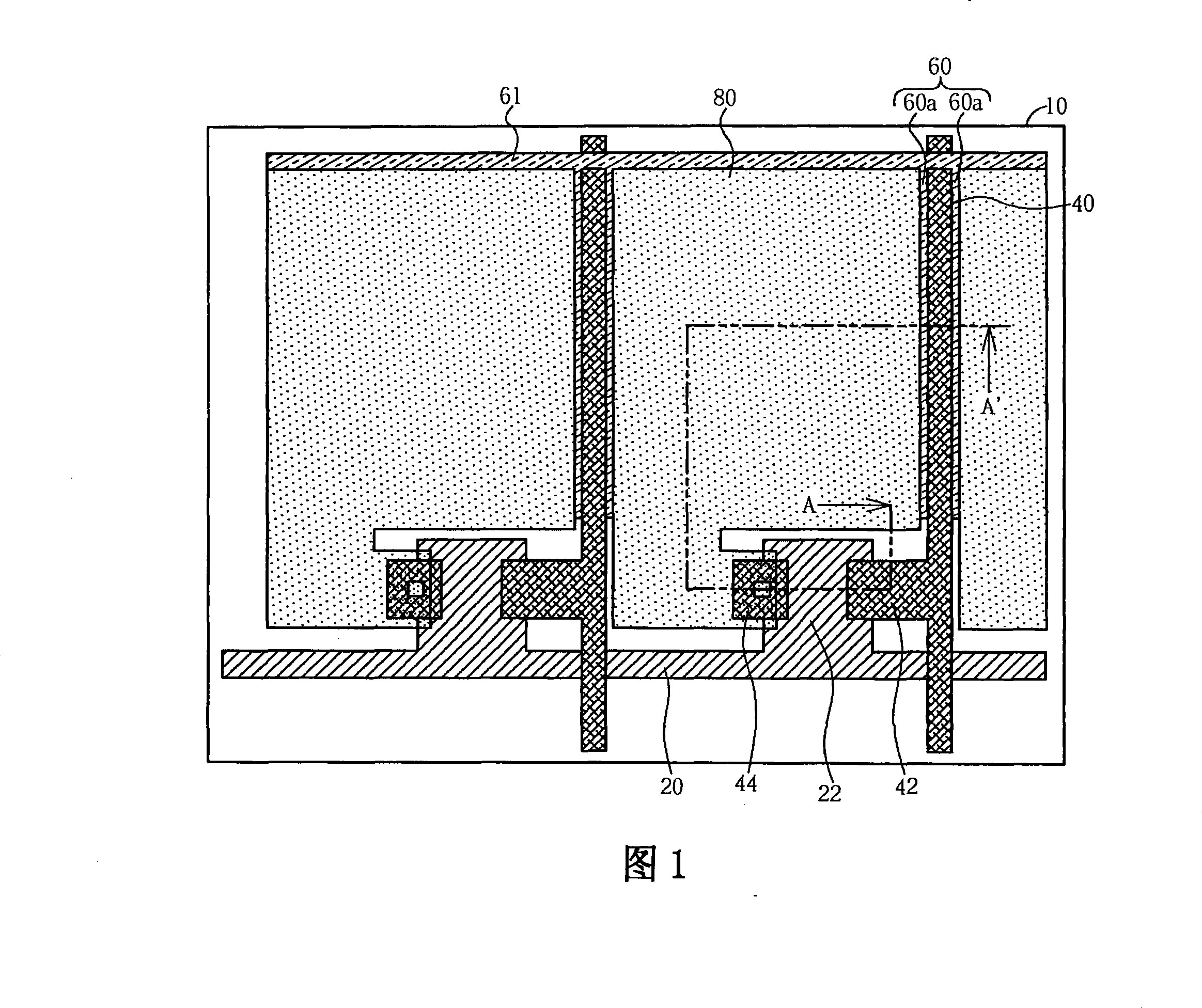 Pixel structure and its production method