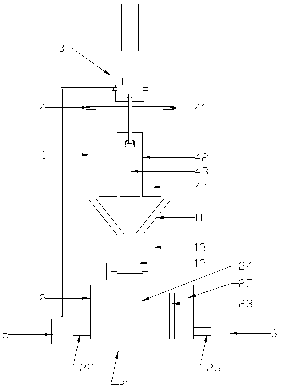 Activated carbon cleaning tank