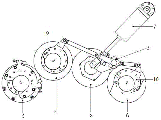 Rotary press roller clutch press with novel eccentric bushing device