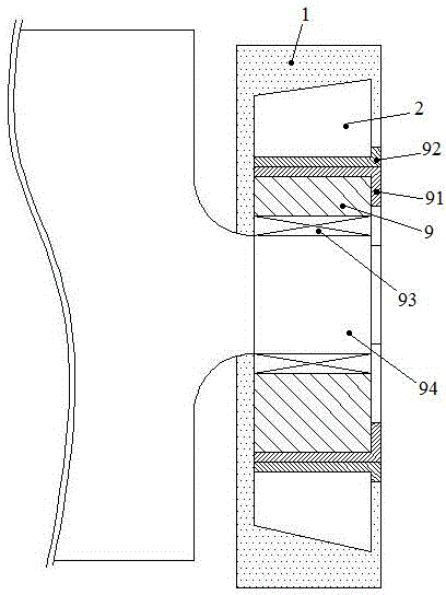 Rotary press roller clutch press with novel eccentric bushing device