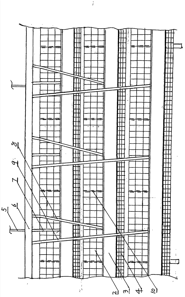 Tier-type poultry cage feeding mechanically