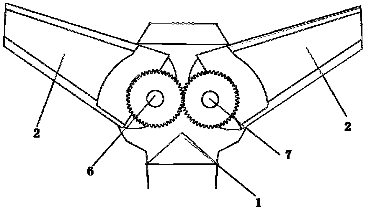 Multifunctional airplane teaching model and manufacturing method thereof