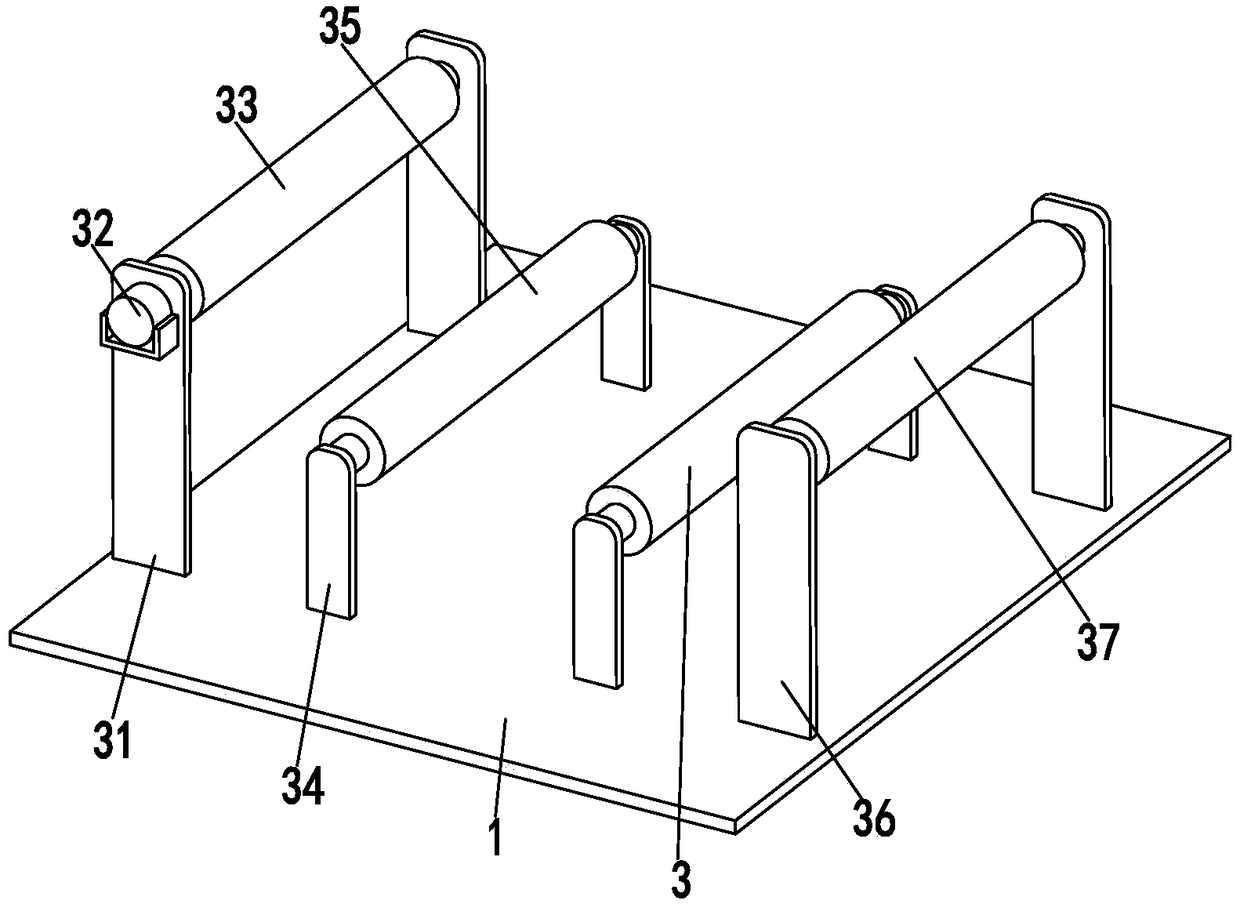 Textile automatic coating system and textile coating processing technology of textile automatic coating system