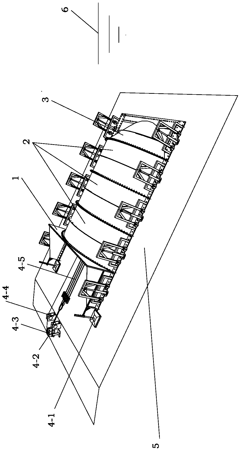 Novel quickly-disassembled-and-assembled combined cofferdam with slope-retaining gallery for river channel