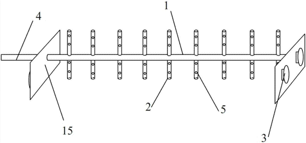 Fish culturing equipment for simulating natural environment in square fish tank