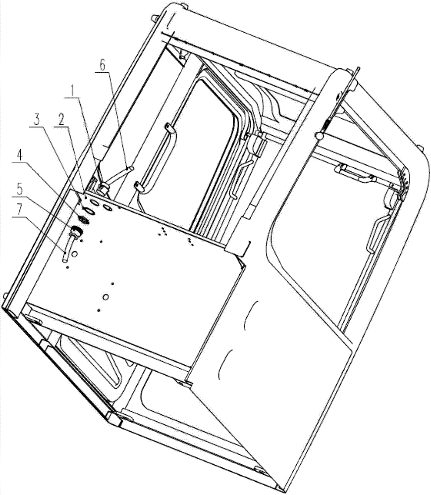 Wire harness connection and installation structure