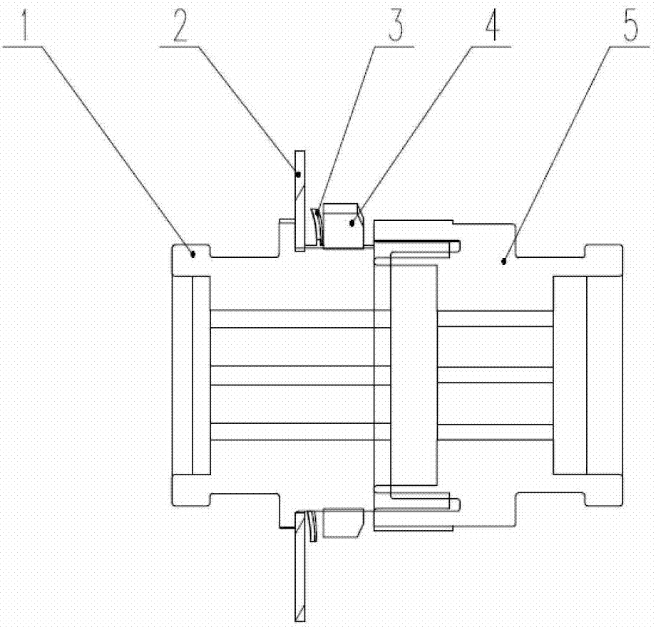 Wire harness connection and installation structure