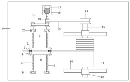 Pipe winding device for condenser coil pipe