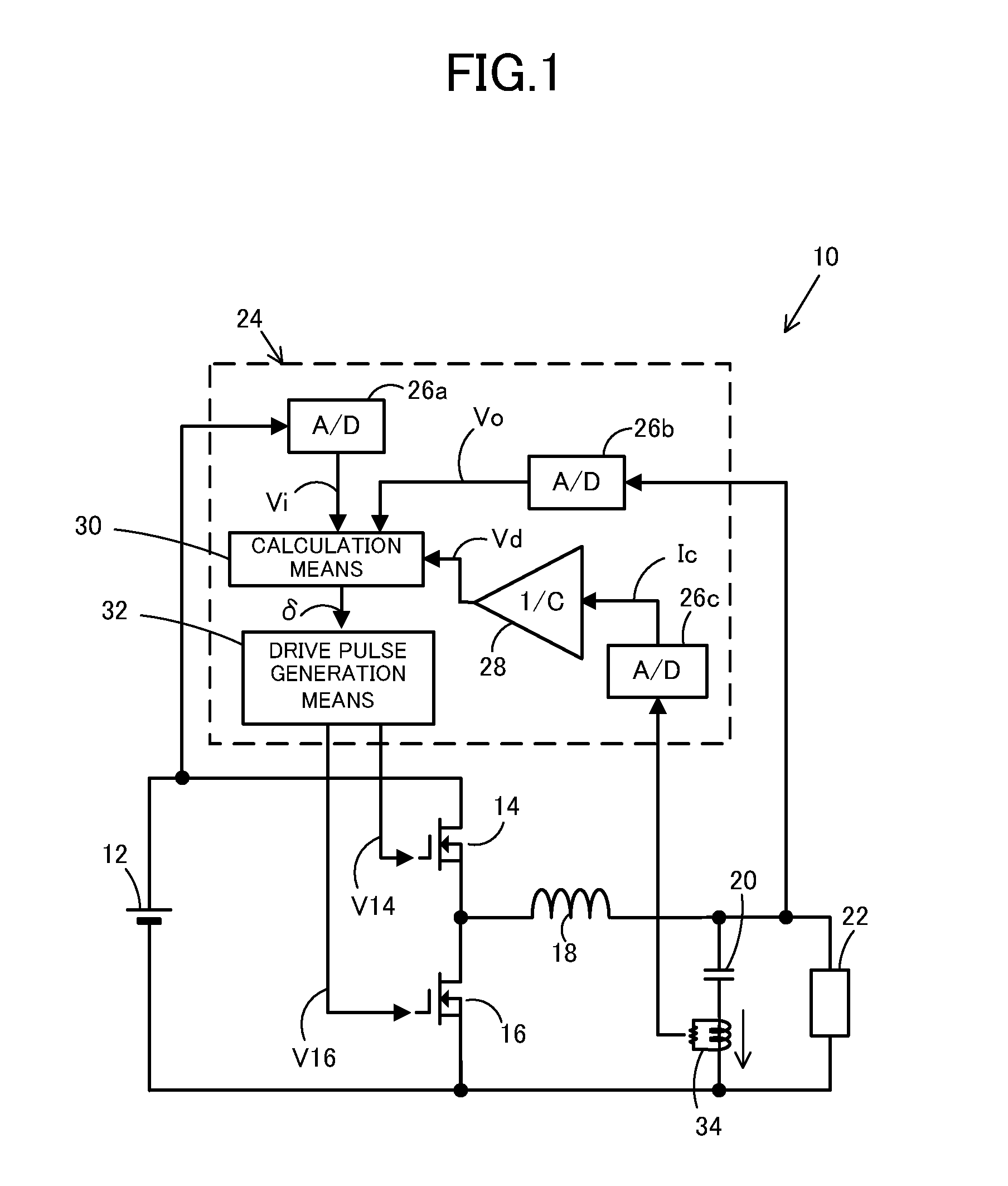 Switching power supply unit