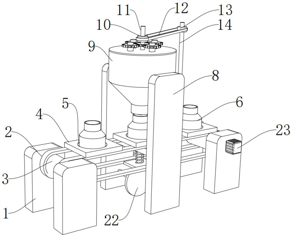 Component sampling and detecting device during gelatinous cosmetic filling