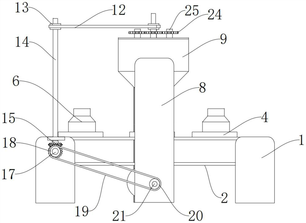 Component sampling and detecting device during gelatinous cosmetic filling