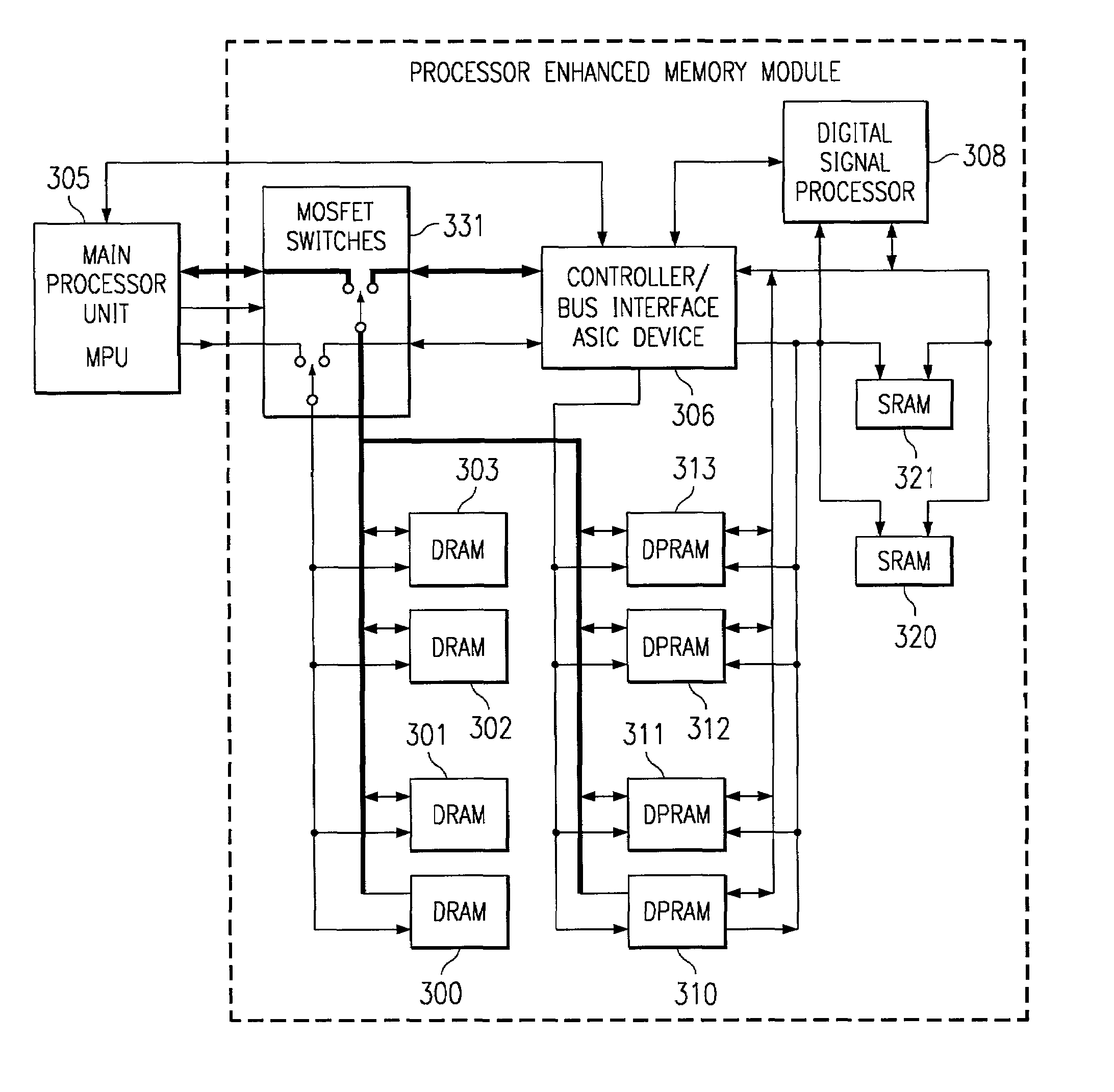 Using a processor enhanced memory module to accelerate hardcopy image processing within existing printer controller