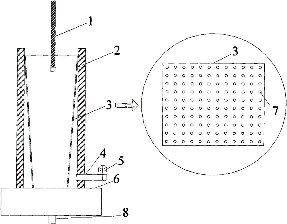 Continuous-casting crystallizer simulation method by taking shell thickness and flowing quality balance into consideration and device thereof