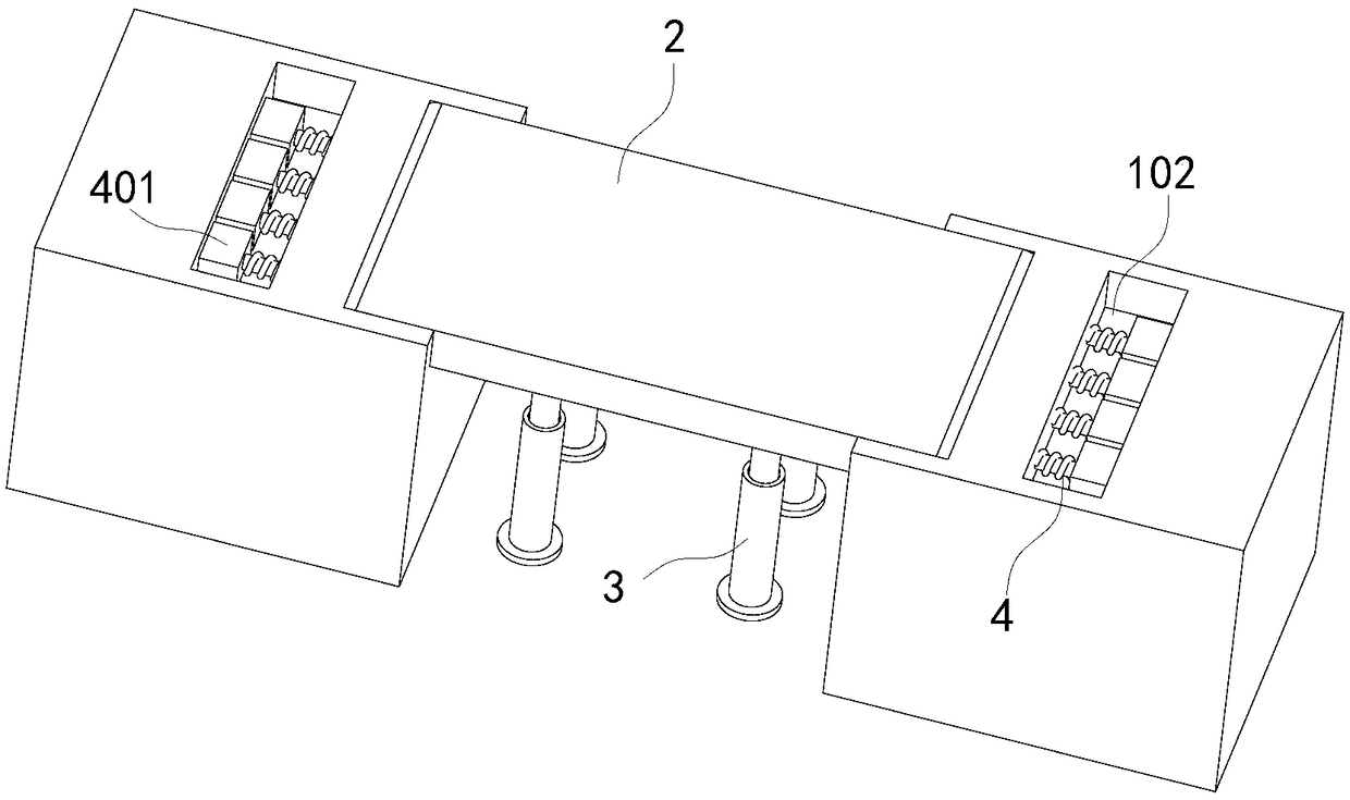 Shape-changing bridge for garden landscape