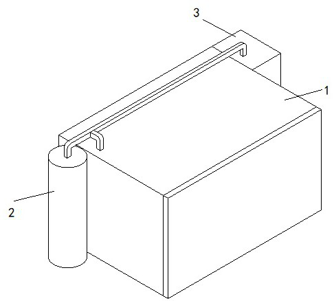 Lithium iron phosphate battery thermal runaway monitoring system based on information fusion