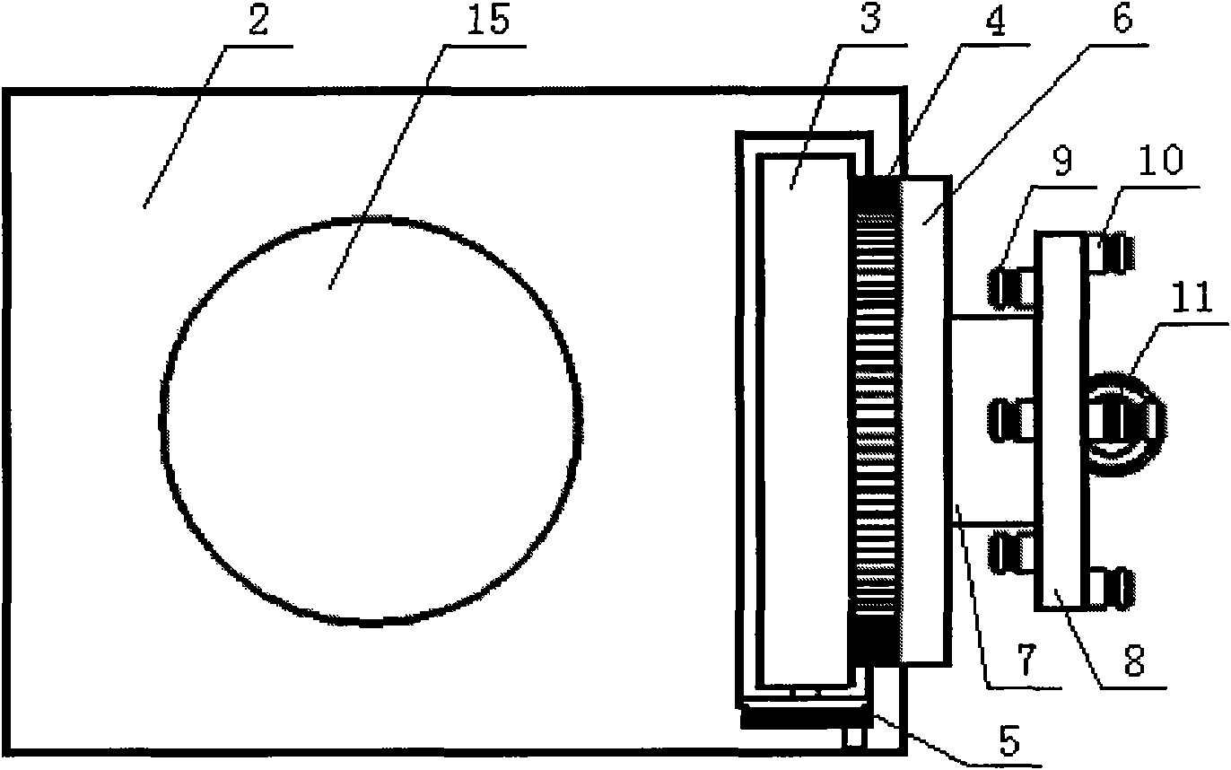 Six-dimension force sensor calibration device with medium measurement range