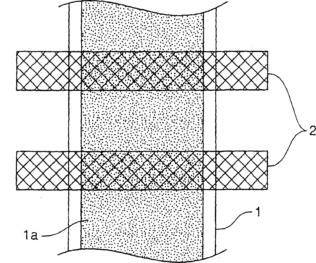 Luminous tube array display equipment