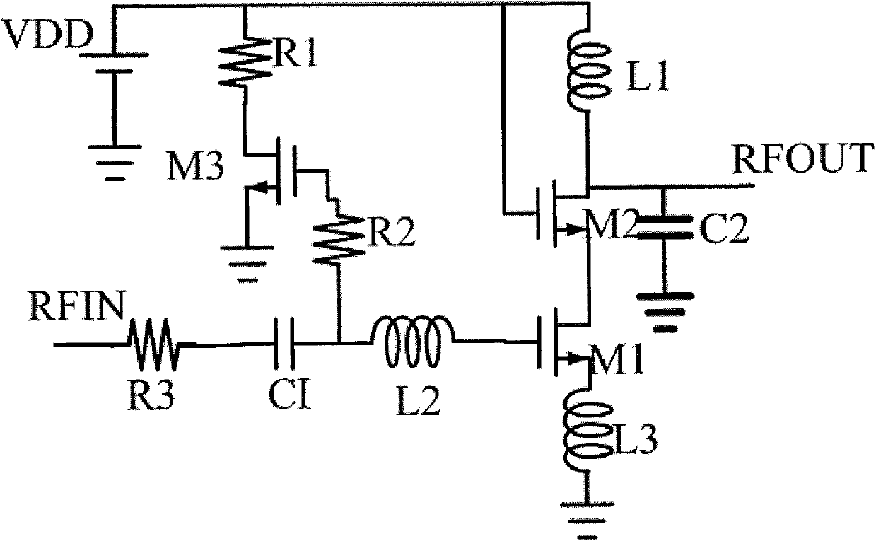 Broadband low noise amplifier