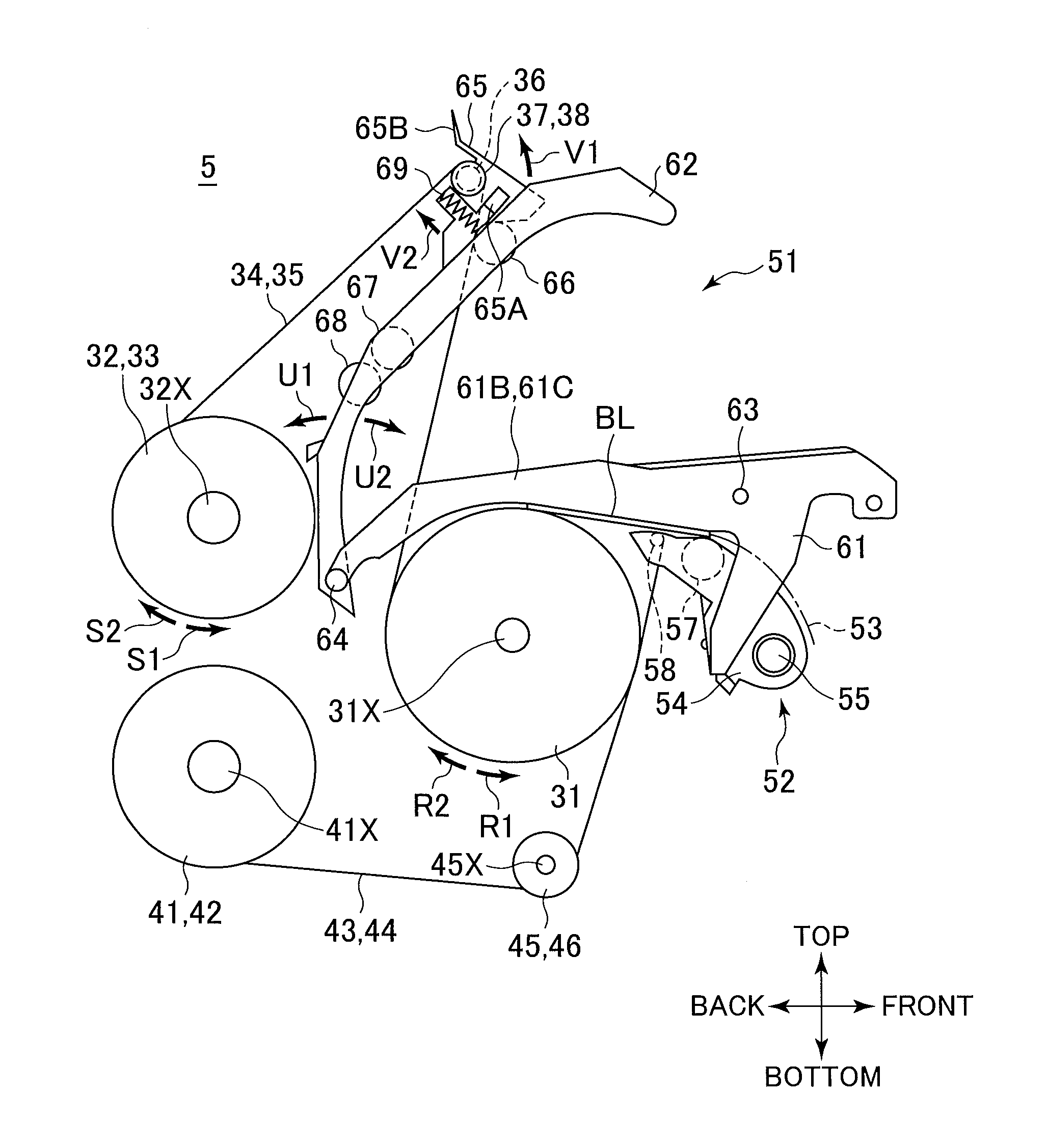 Medium stocking apparatus