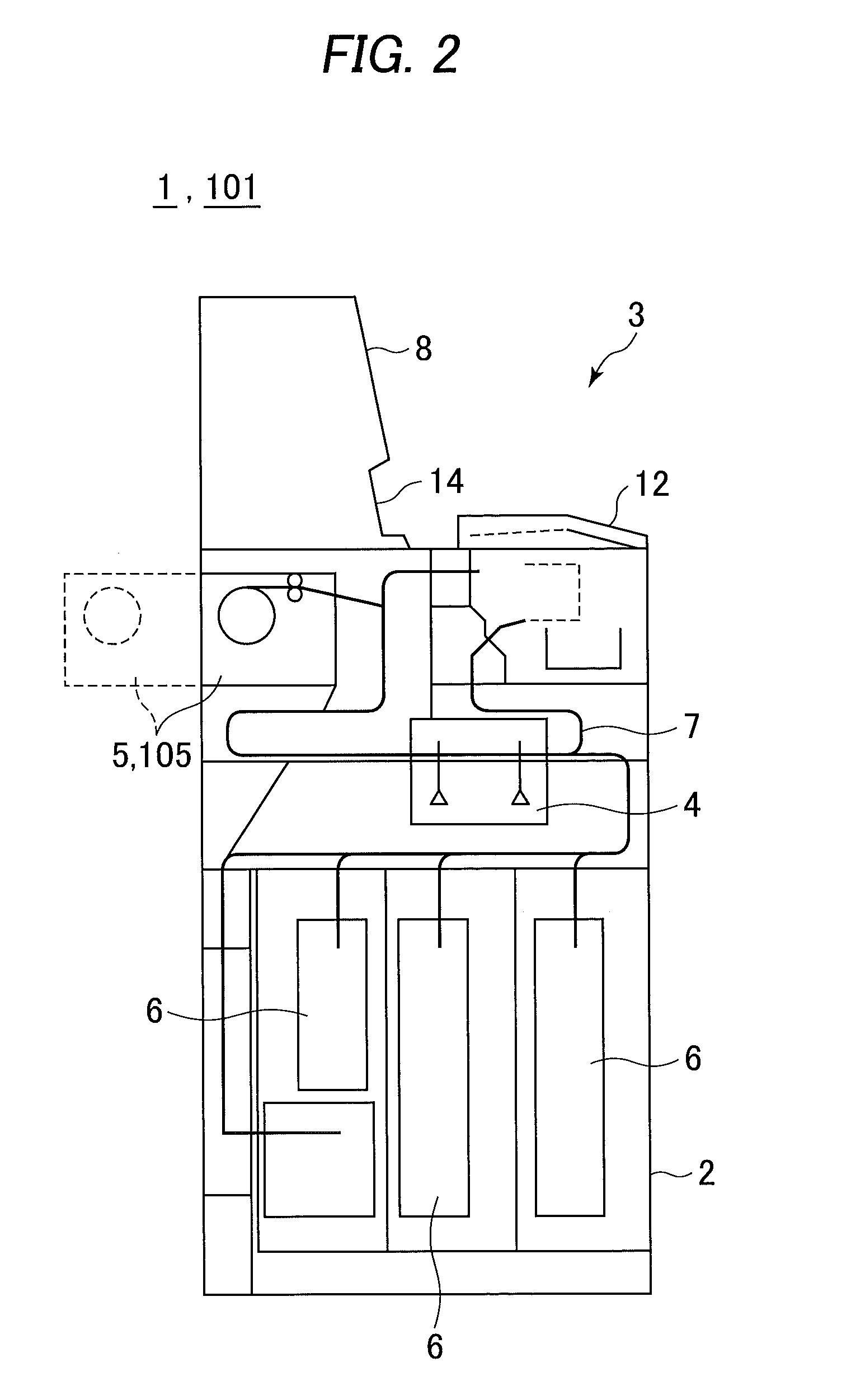 Medium stocking apparatus