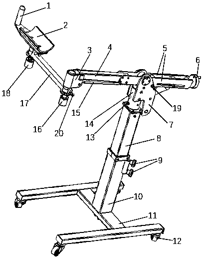 Multi-joint upper limb rehabilitation trainer