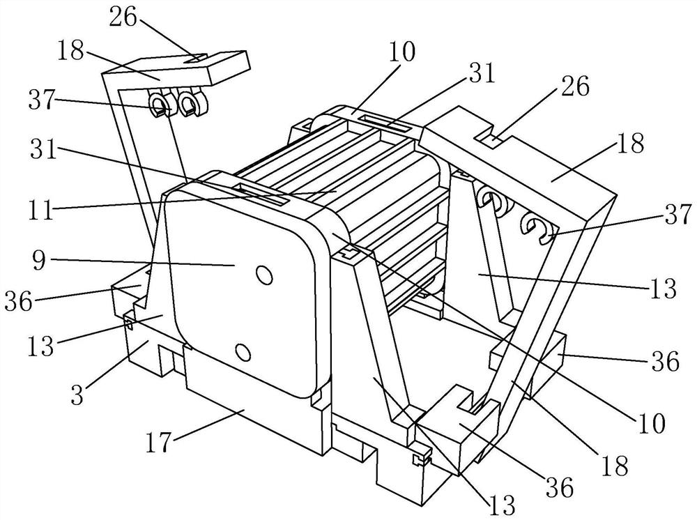 Air conditioning drainage pump and installation method thereof