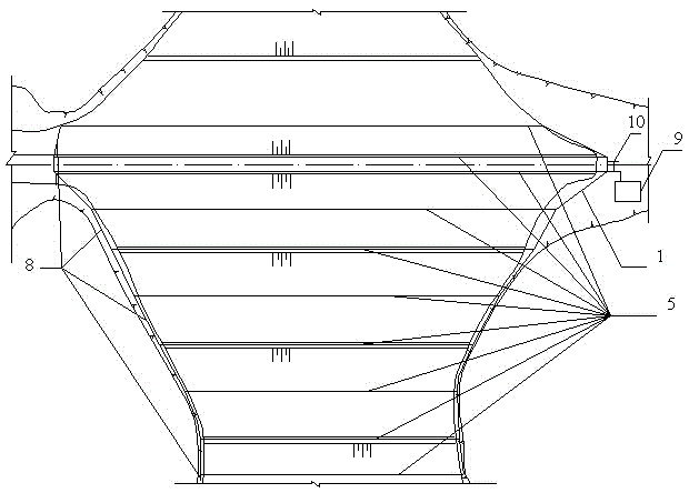 Ecological slope protective apparatus for rock-fill dams and dam slopes and applications thereof