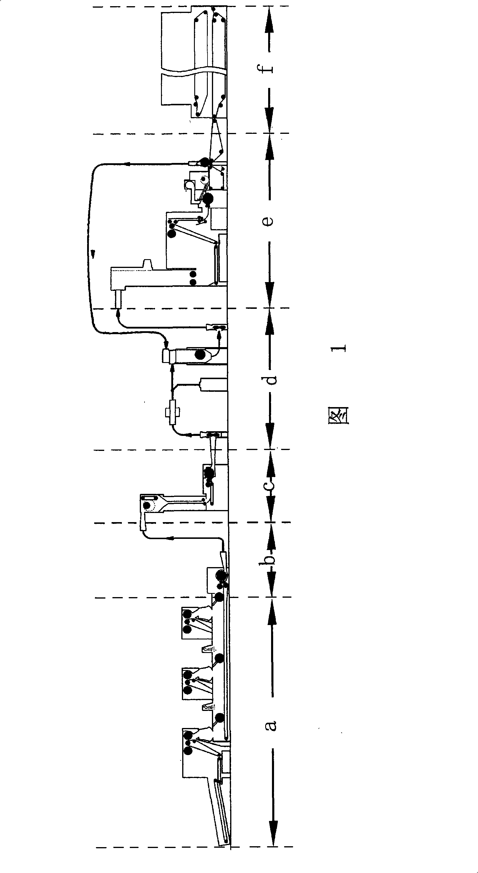 Airflow air laid fiber cotton preparing process and manufactured fibre cotton