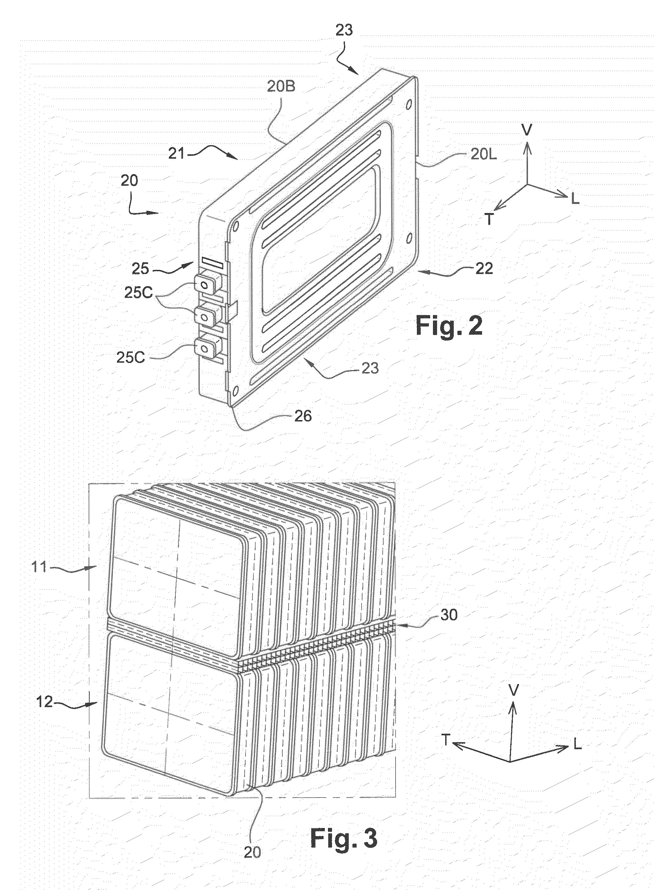 Battery pack for an electric powertrain vehicle