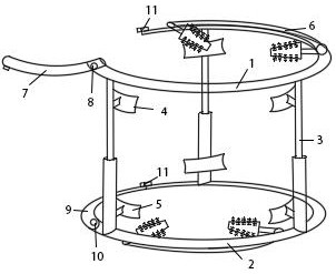 Power transmission line insulator cleaning robot and method