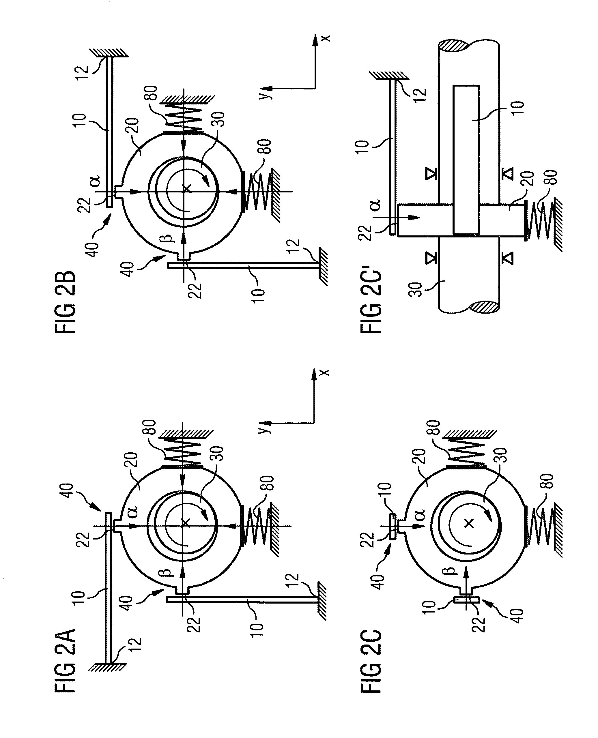 Electromechanical actuating drive