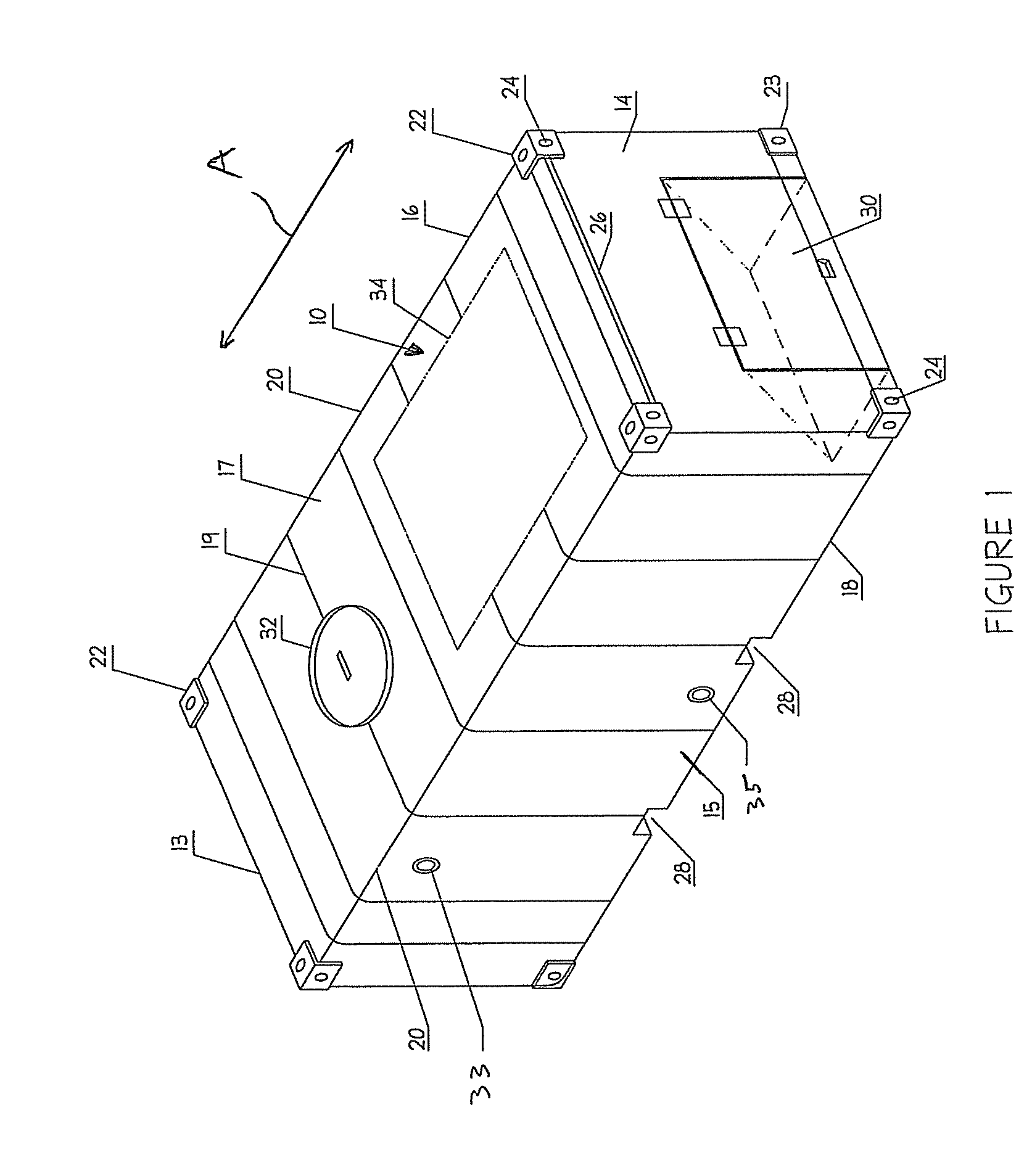 Shipping containers for flowable materials