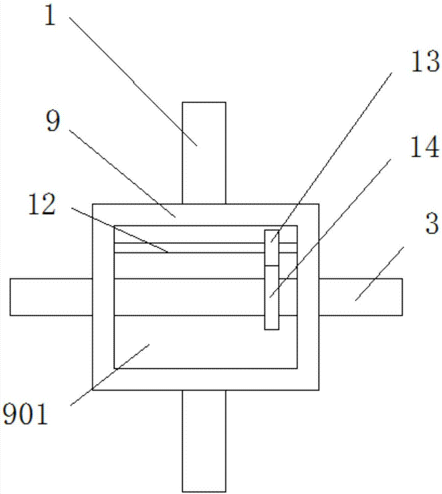 Novel heat preservation solid waste fiber smashing device