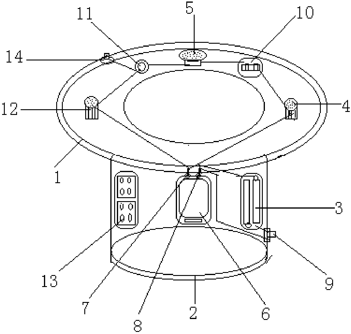 Sun helmet with rescue and communication function