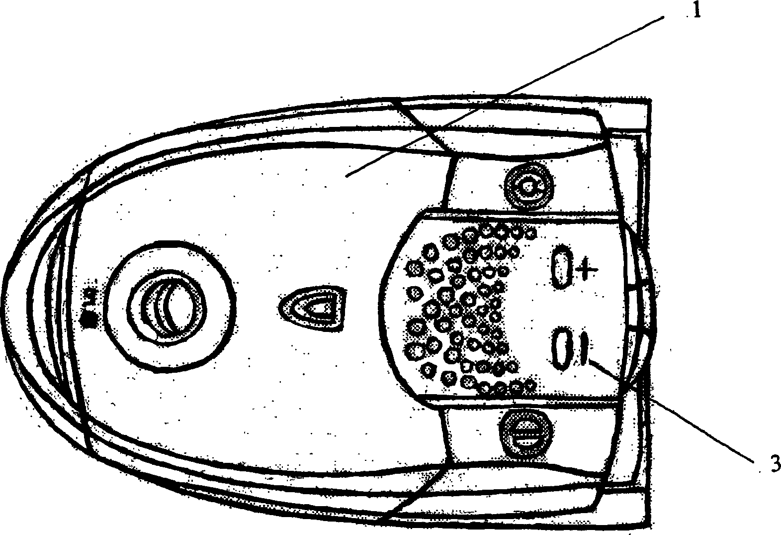 Touching type induction regulator for vacuum cleaner