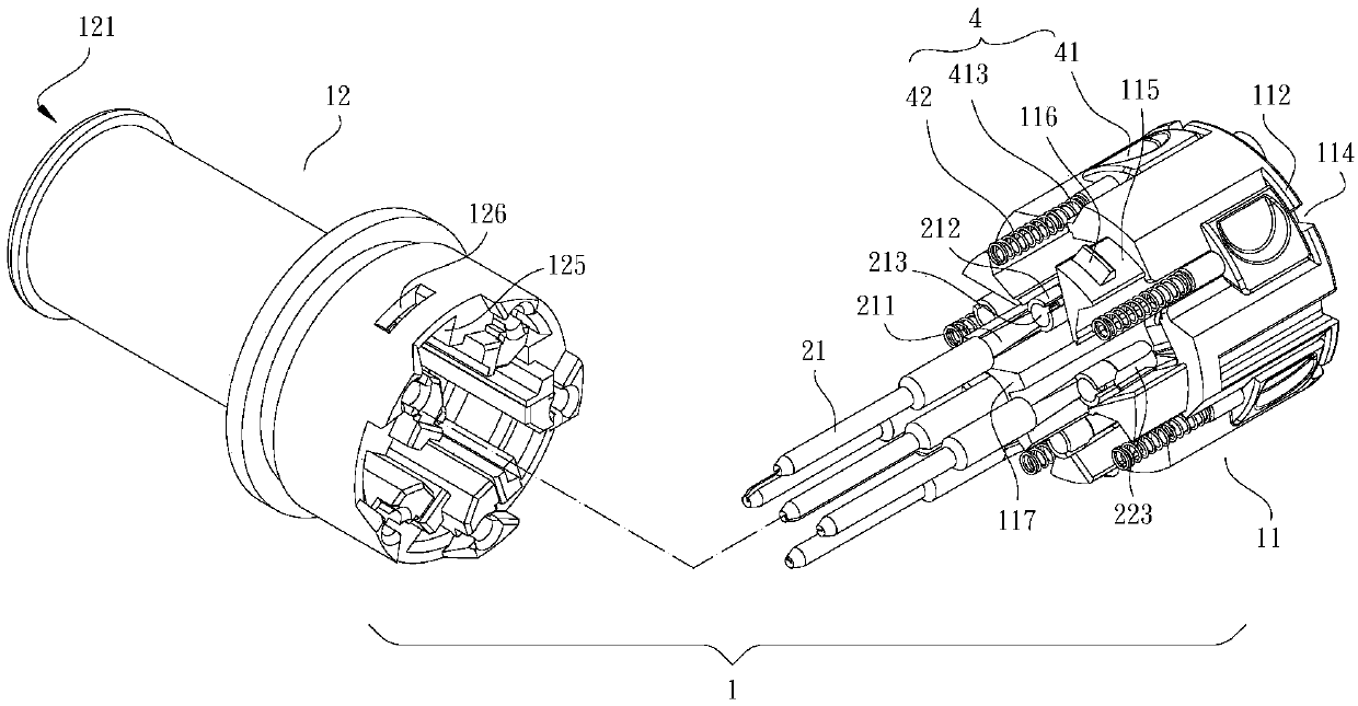 Improved structure of connector