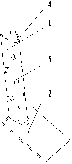 Compound abrasion-proof device for water wall of circulating fluidized bed boiler