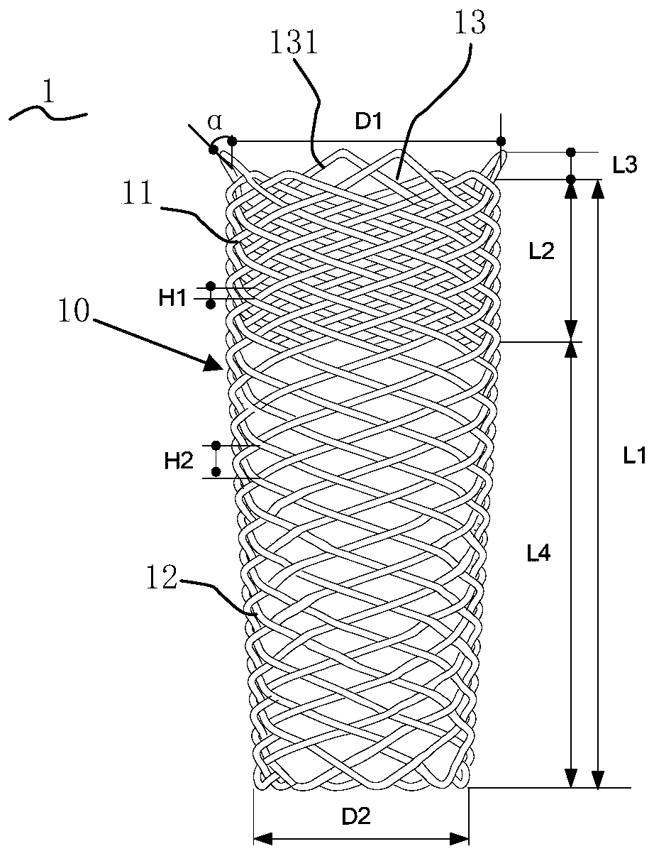 Blood vessel stent