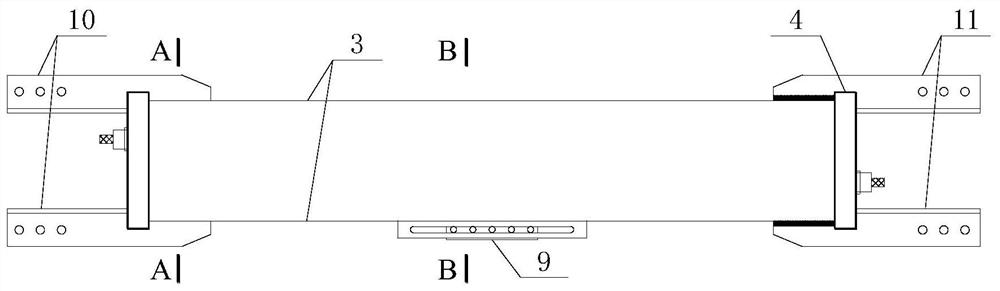 A Self-Centering Frictional Energy Dissipating Support of Large Deformation Pulley Block