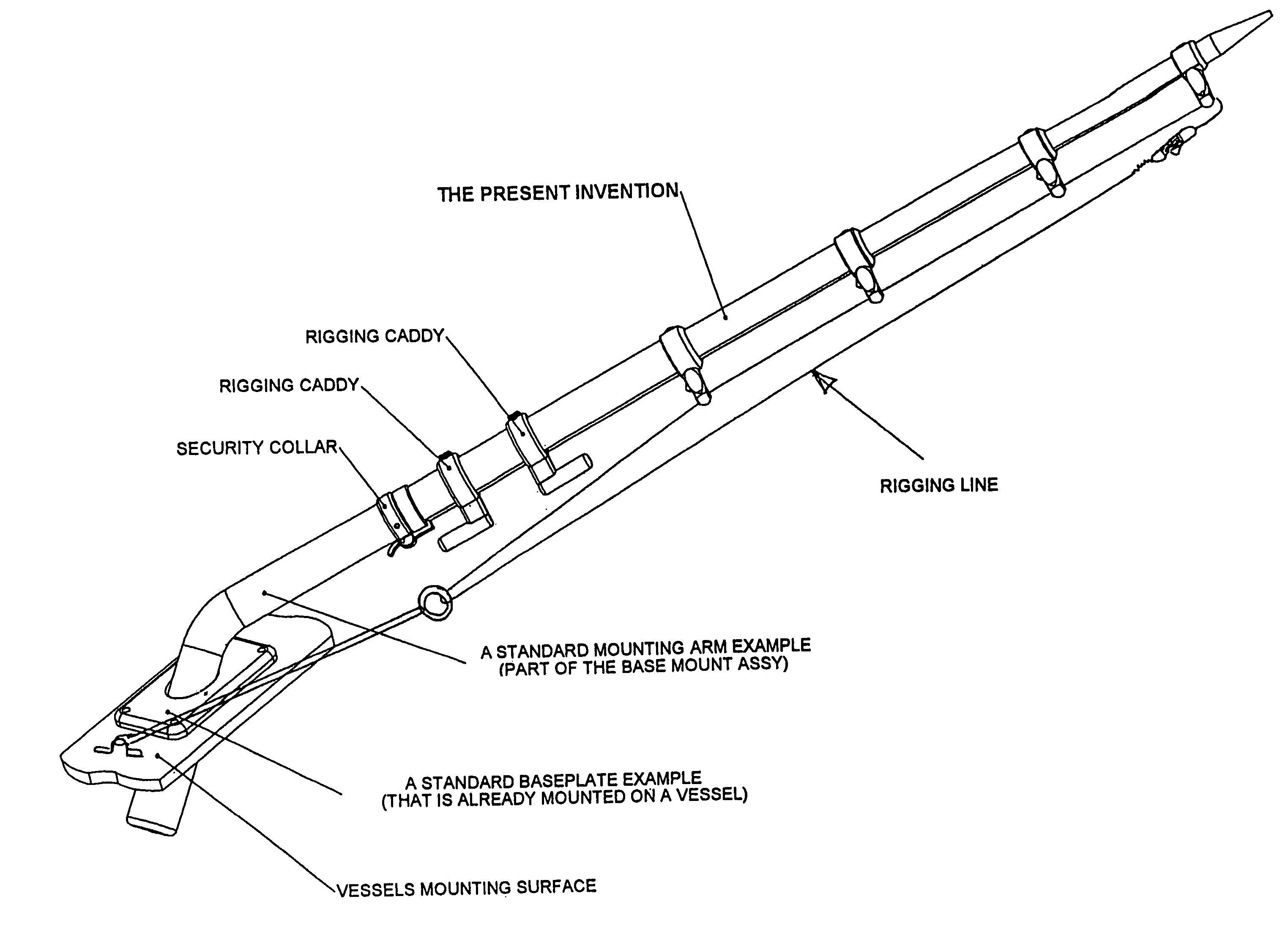 Telescoping outrigger boom with tube locking mechanisms