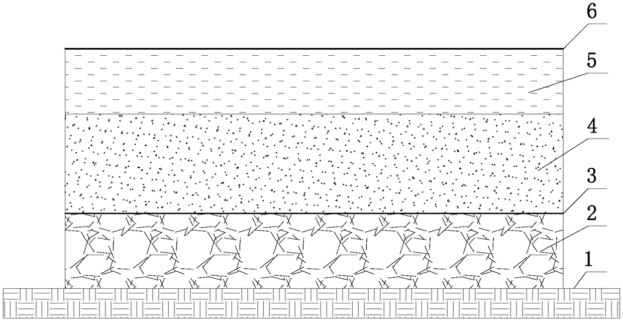 Covering layer structure for restoring contaminated soil through thermal desorption