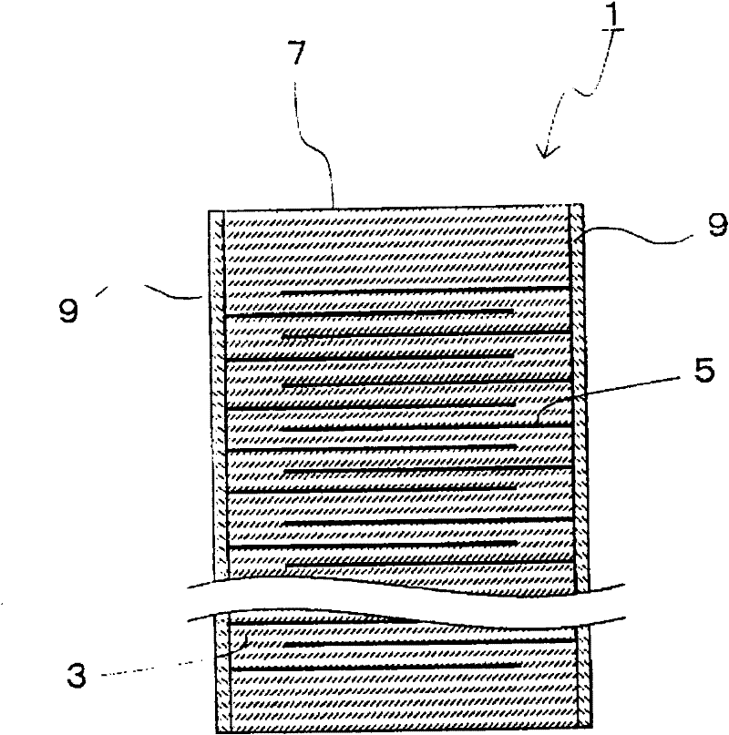 Multilayer piezoelectric element, injection device using same and fuel injection system