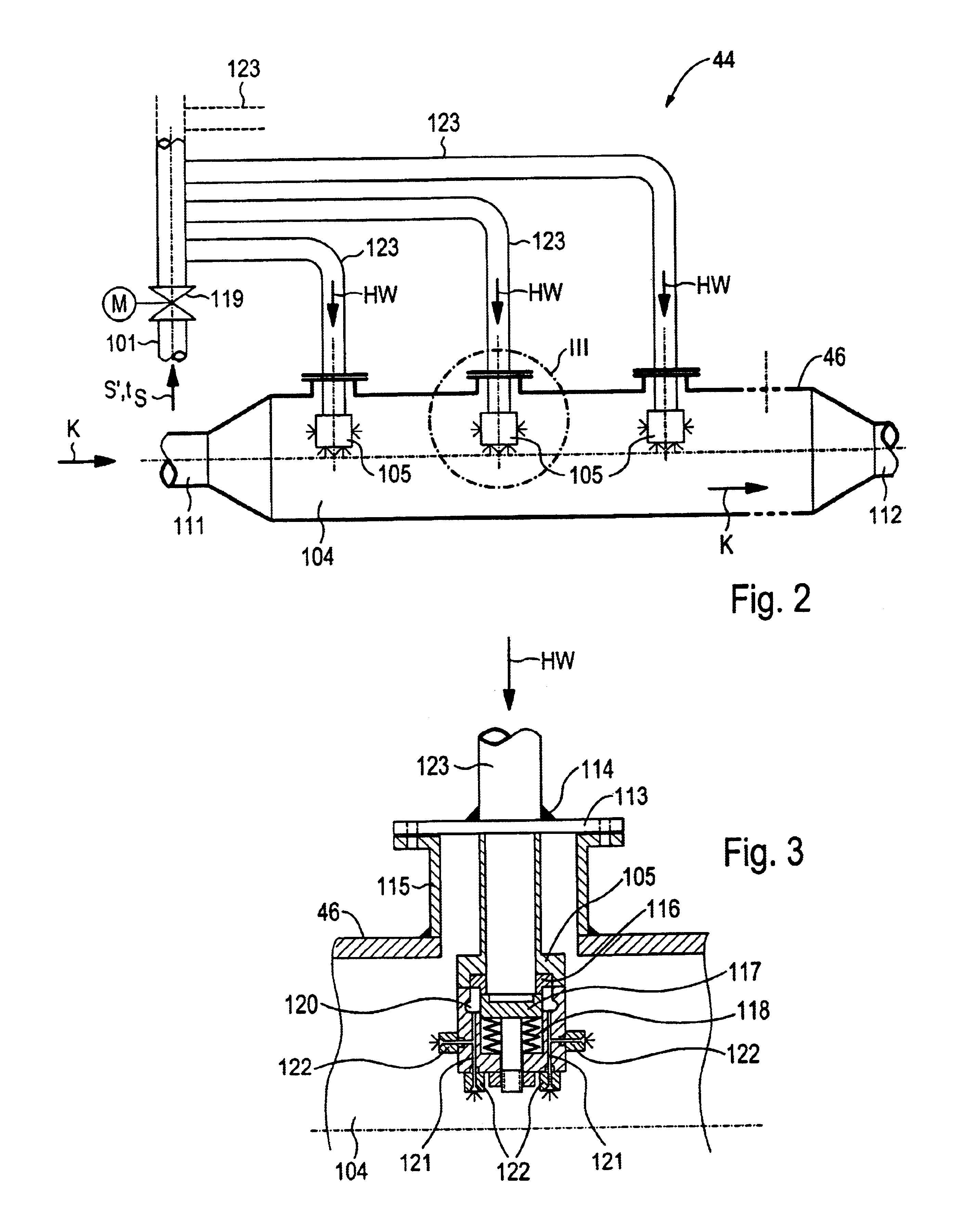 Method for operating a gas and steam turbine system and a corresponding system