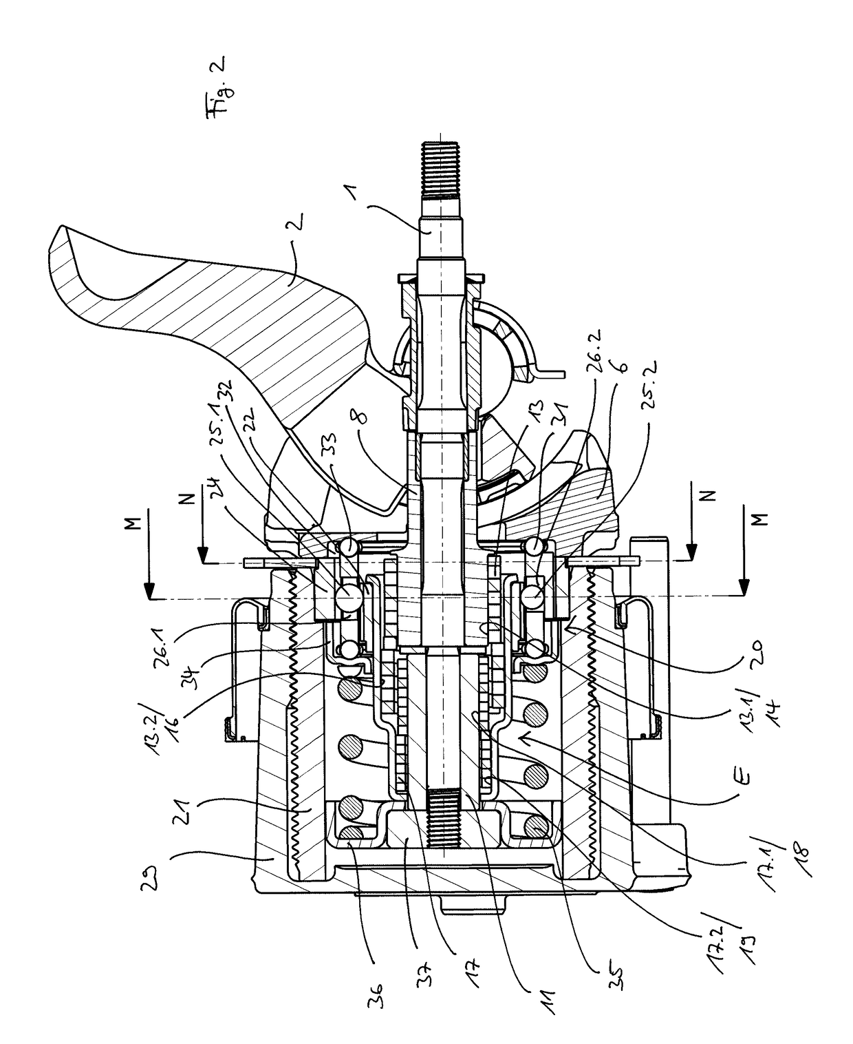 Brake actuation mechanism for a disc brake and disc brake comprising the same