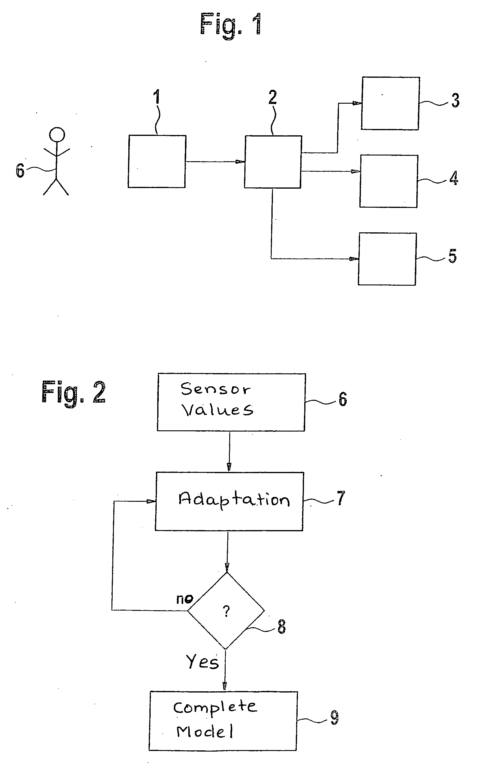 Method for detecting a person in a space