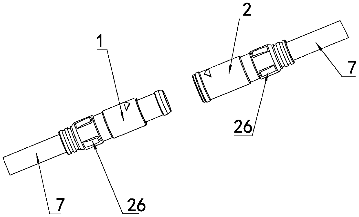 Sheet type signal electric connector