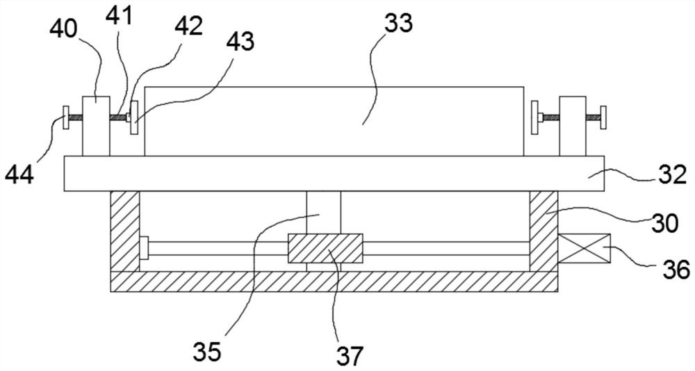 High-performance modified asphalt wearing layer rut sample forming device